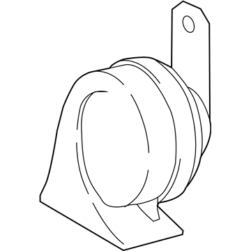 Lexus 86510-06190 Horn Assy, High Pitched