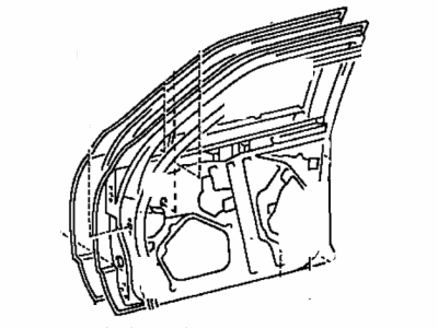 Lexus 67002-50030 Panel Sub-Assy, Front Door, LH