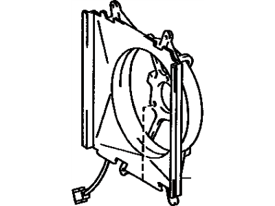 Lexus 16912-62020 Shroud Sub-Assy, Fan