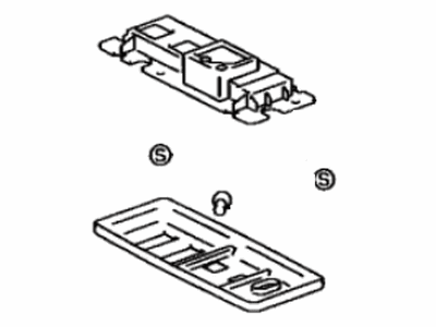 Lexus 81260-60010-A0 Lamp Assy, Map