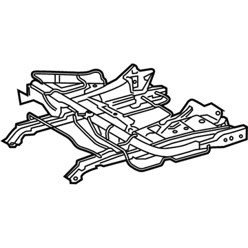 Lexus 79102-0E150 Frame Sub-Assembly, NO.1