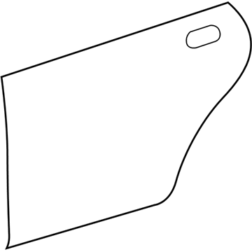 Lexus 67114-33130 Panel, Rear Door, Outside