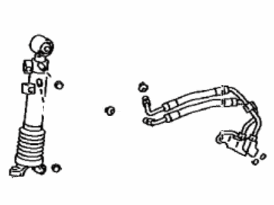 Lexus 48007-60020 Cylinder Sub-Assembly, Front