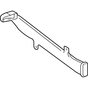 Lexus G92F3-75010 Duct, Hybrid Battery Exhaust, No.3