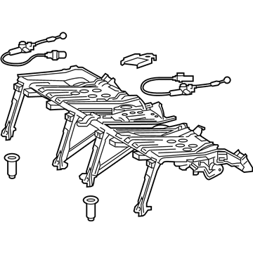 Lexus 79110-78020 Leg Assembly, NO.1 Seat