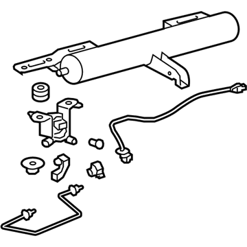 Lexus 48990-48020 Tank Assy, Pneumatic W/Tube