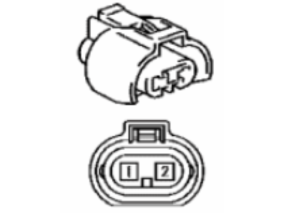 Lexus 90980-11096 Housing, Connector F