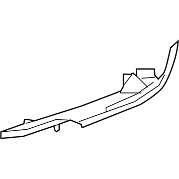 Lexus 53807-0E100 Reinforcement Sub-As