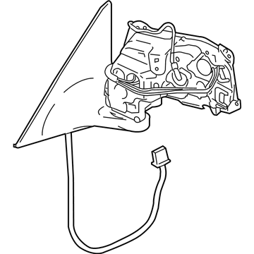 Lexus 87909-24260-D0 ACTUATOR Sub-Assembly, Outer Mirror