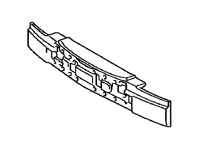 Lexus 52611-50080 Absorber, Front Bumper Energy