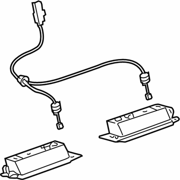 Lexus 81270-60440 Lamp Assy, License Plate