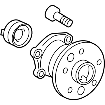 Lexus 42460-06070 Rear Axle Hub & Bearing Assembly