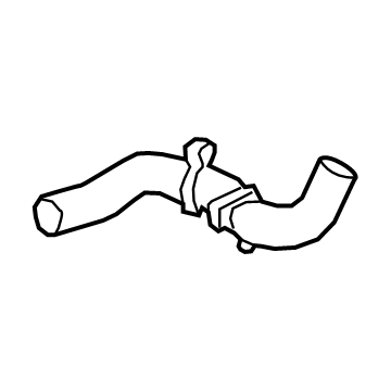 Lexus 16572-31470 Hose, Radiator, NO.2