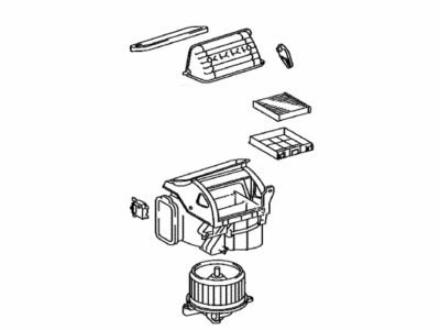 Lexus 87130-50100 Blower Assembly
