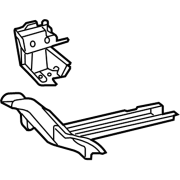 Lexus 57016-33030 Reinforcement Sub-Assy, Front Side Member, RH