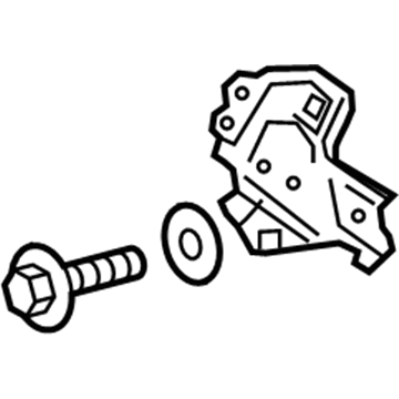 Lexus 53803-78010 Bracket Sub-Assembly, Front