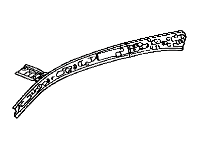 Lexus 61204-0E010 Rail Sub-Assy, Roof Side, Inner LH