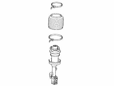 Lexus 48020-48073 Cylinder Assembly, Pneumatic