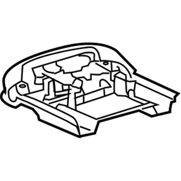 Lexus 58908-0E020 Lock Sub-Assembly, Console