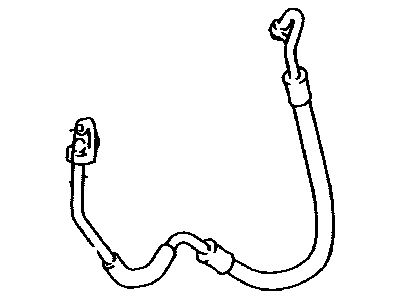 Lexus 88703-53040 Hose Sub-Assy, Discharge