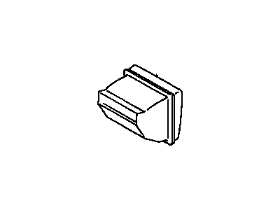 Lexus 74130-60040-B0 Receptacle Assy, Rear Ash