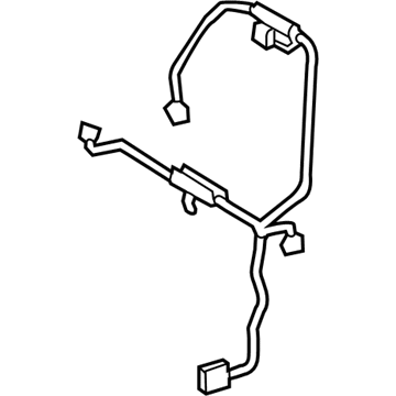 Lexus 8219B-33060 Wire, Front Seat, LH No