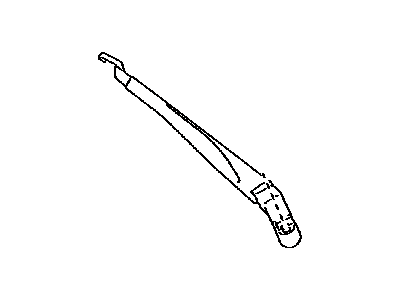 Lexus 85221-75020 Windshield Wiper Arm Assembly, Left