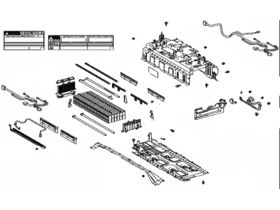 Lexus G9510-75010 Hv Supply Battery Assembly