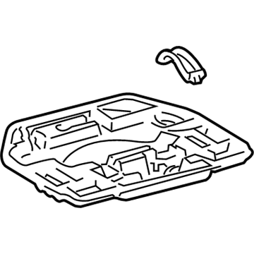 Lexus 75201-75010 Box Sub-Assembly, Tool