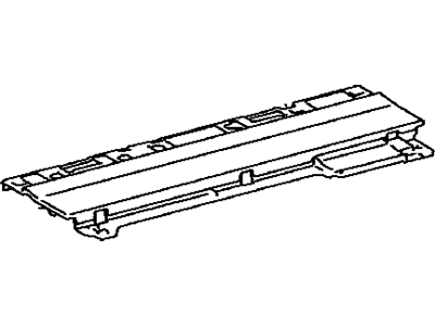 Lexus 58415-76010-C0 Board, Rear Floor, NO.