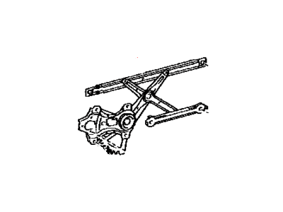 Lexus 69802-0E010 Regulator Sub-Assy, Front Door Window, LH