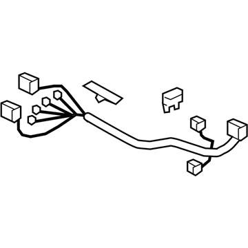 Lexus 88605-6A182 Harness Sub-Assembly, Wiring