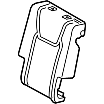 Lexus 71651-0E020 Pad, Rear Seat Back, R