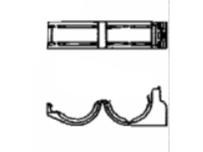 Lexus 82711-20870 Clamp, Wiring Harness