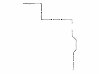 Lexus 47313-33280 Tube, Front Brake, NO.3