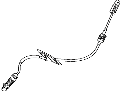 Lexus 33820-0E150 Cable Assembly, Transmission