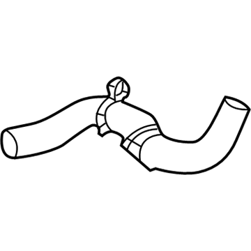 Lexus 16572-31500 Hose, Radiator, NO.2