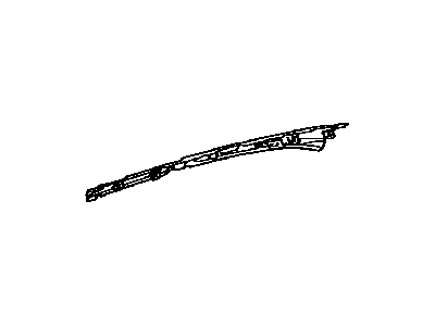 Lexus 61203-50010 Rail Sub-Assembly, Roof