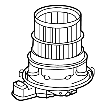 Lexus 87103-0E090 Motor Sub-Assy, Blower