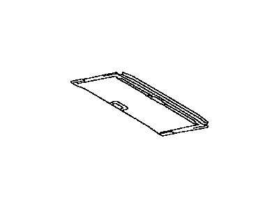 Lexus 63306-33270-B1 Trim Sub-Assy, Sunshade