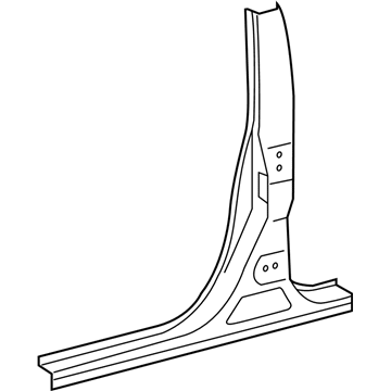 Lexus 61312-06100 Pillar, Center Body, Outer