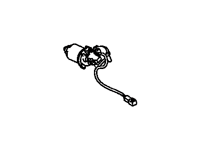 Lexus 85110-24100 Motor Assy, Windshield Wiper