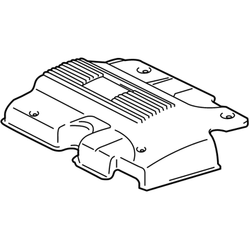 Lexus 12601-46030 Engine Cover Sub-Assembly, No.1