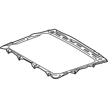 Lexus 63142-50050 Reinforcement, Roof