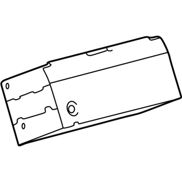 Lexus 86804-76010 Cover Sub-Assembly, Navigation