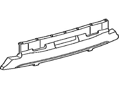 Lexus 52615-48121 ABSORBER, Rear Bumper