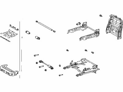 Lexus 71110-53320 Frame Assembly, Front Seat