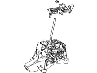 Lexus 33550-78020 Floor Shift Assy, Transmission