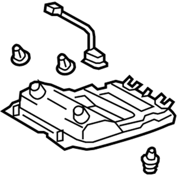 Lexus 81260-30451-B0 Lamp Assy, Map