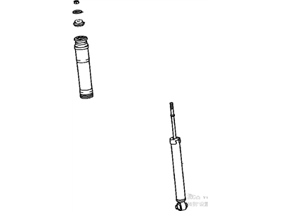 Lexus 48530-79057 ABSORBER Set, Shock